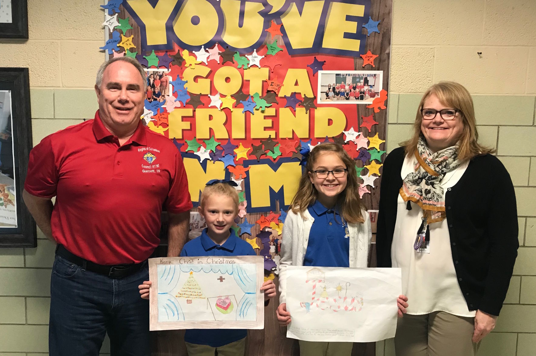 Students win K of C poster contest